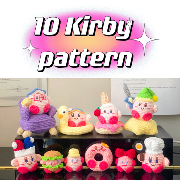 Crochet Kirby pattern