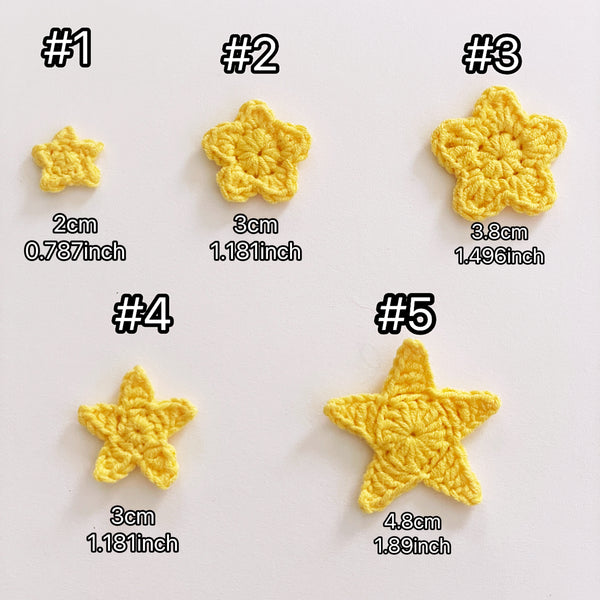 crochet stars digital pattern