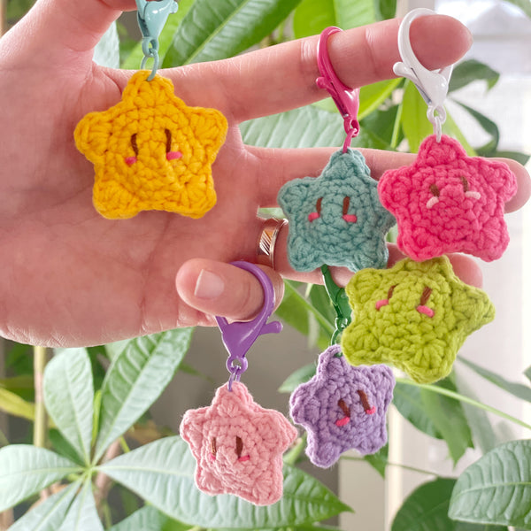 Crochet Star Keychain Pattern - Beginner-Friendly, Perfect for All Occasions